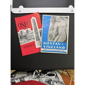 Vintage 1960 Oslo Travel‎ and Museum guides